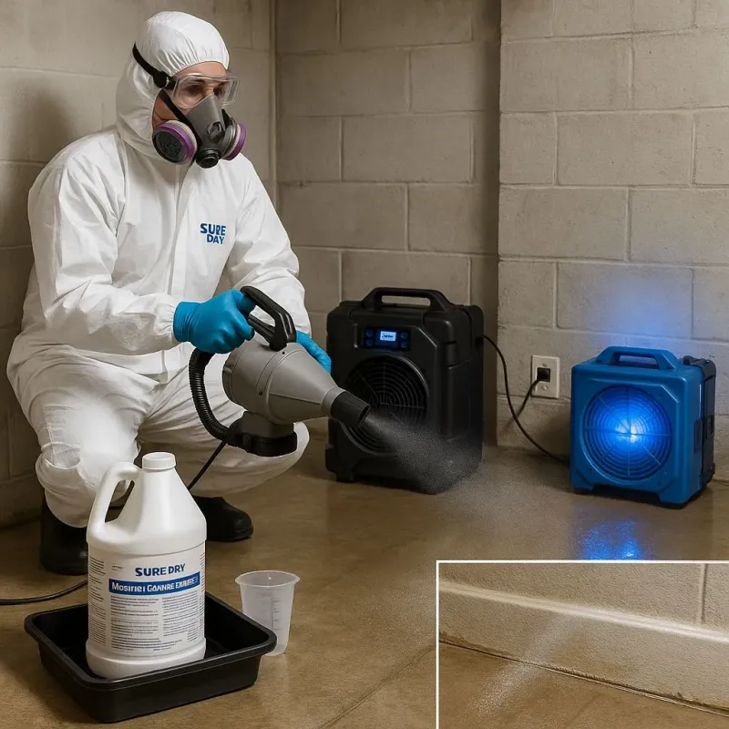 Sanitization and Odor Removal process in Dillonvale, OH