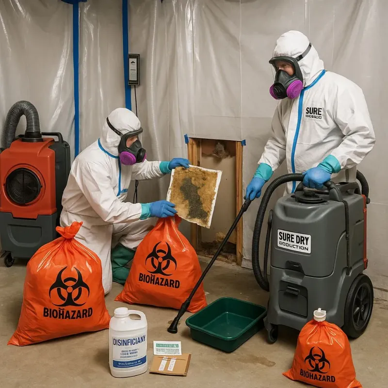 Contaminated Water Handling Protocols process in Dillonvale, OH