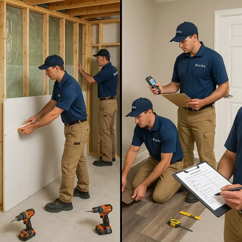 Repairs and Reconstruction process in Dillonvale, OH